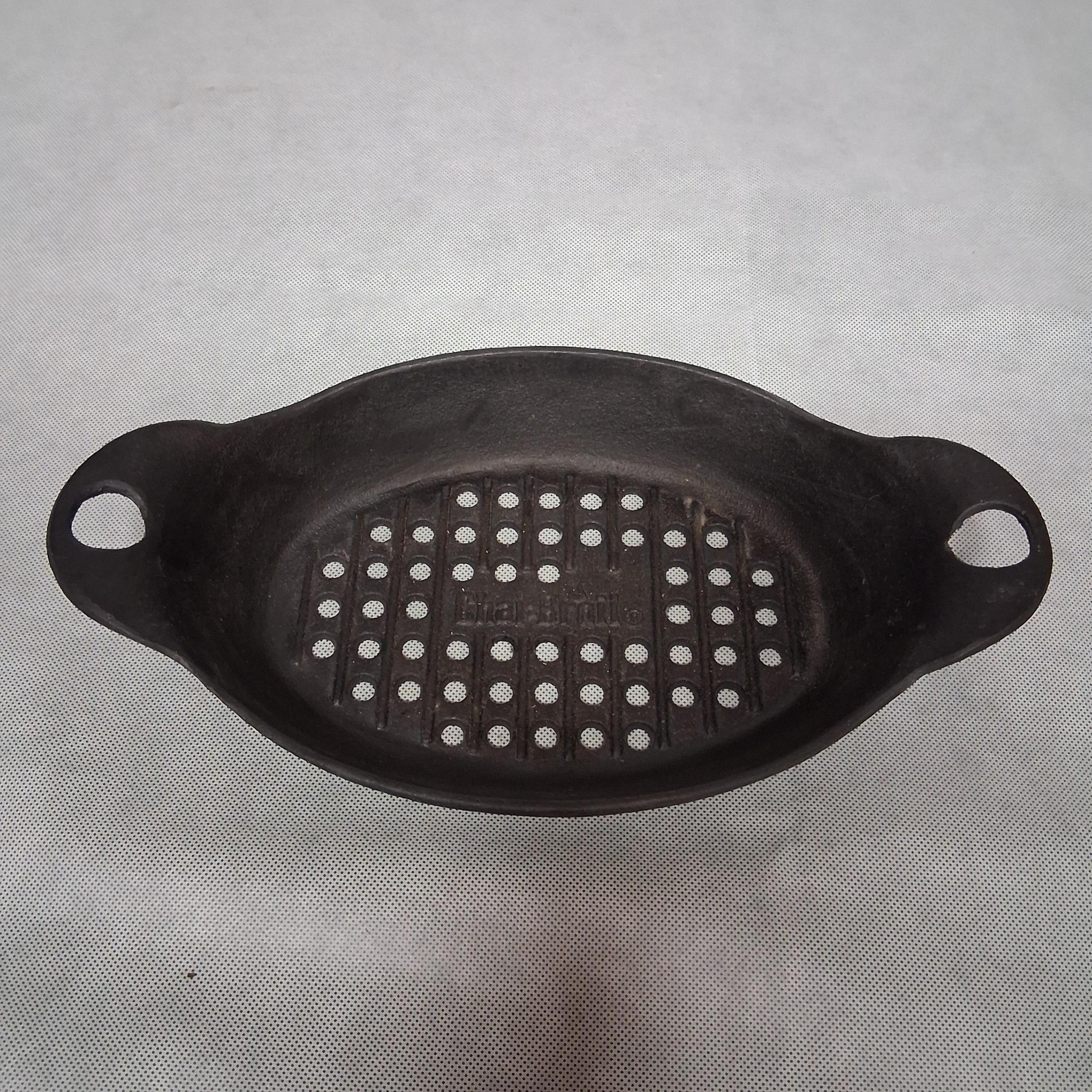 Char-Broil Oval Cast Iron Grilling Pan 12 1/4" x 6 1/2"
