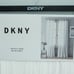 NEW DKNY 2 Panels Window Curtain Drapes ~City Breeze Sheer~Cream White~ 50x96