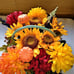 Handmade Floral Centerpiece Fall Decoration Artificial Flower Table Arrangement