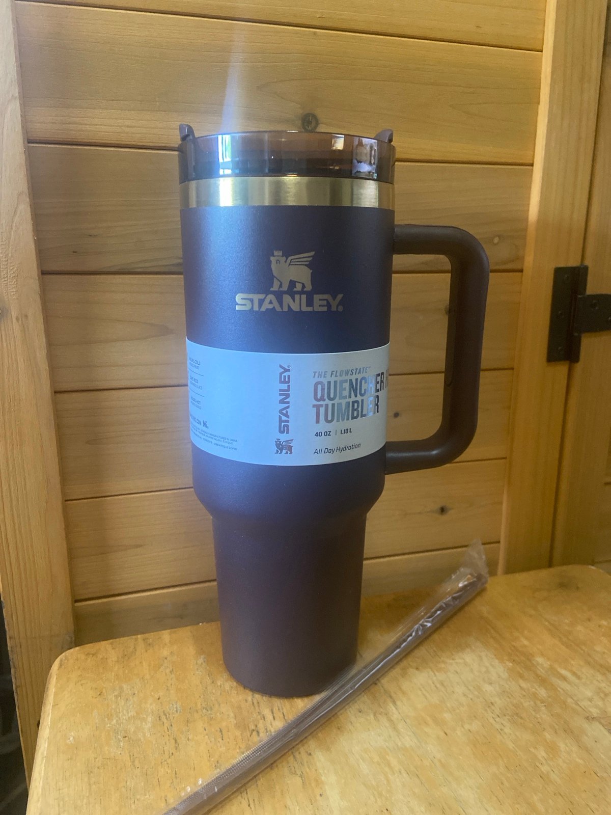 Stanley Quencher H2.O FlowState 40oz Tumbler - Chocolate Gold Exclusive - NO BOX