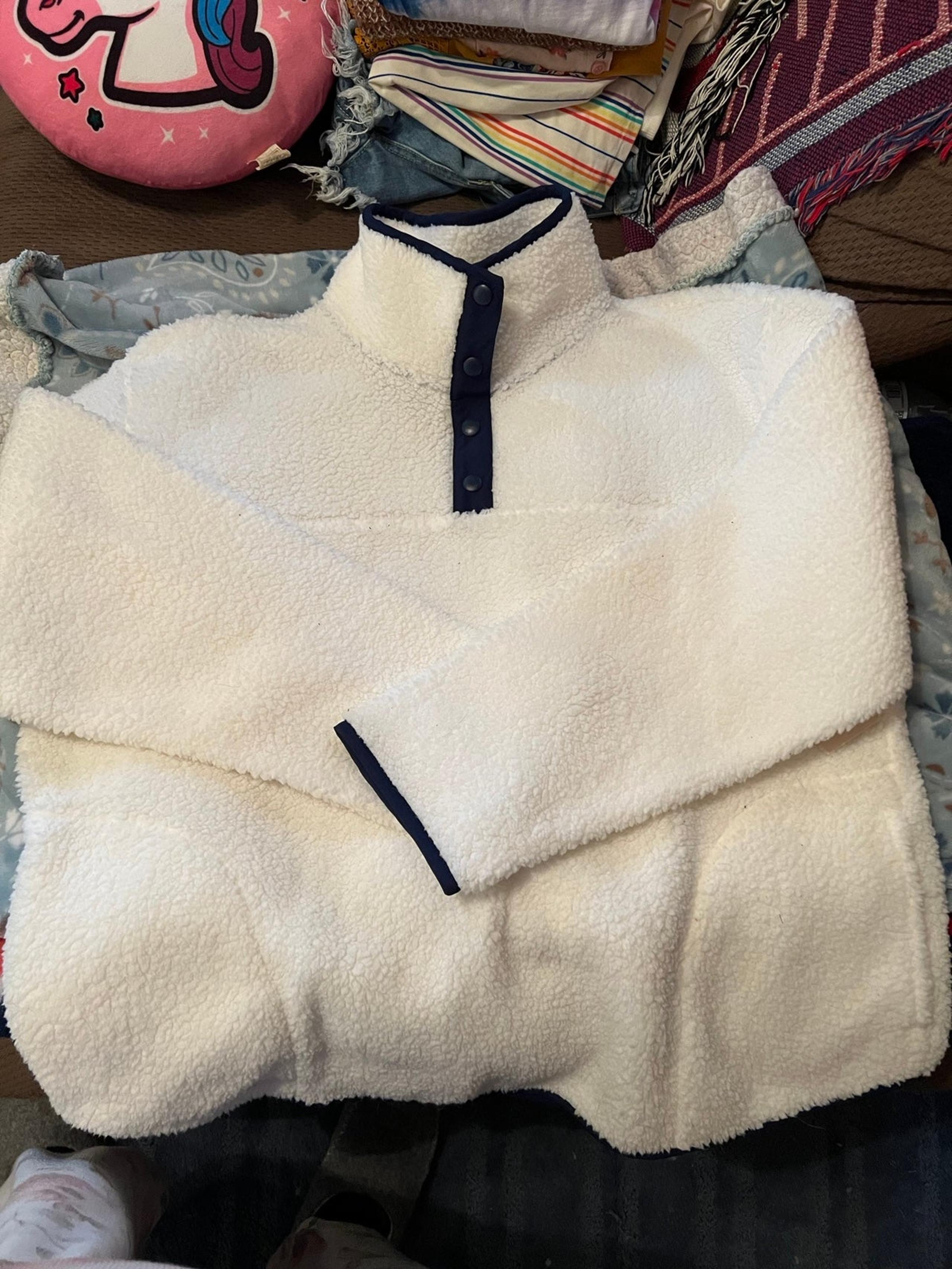 Girls Sherpa Sweater XXL