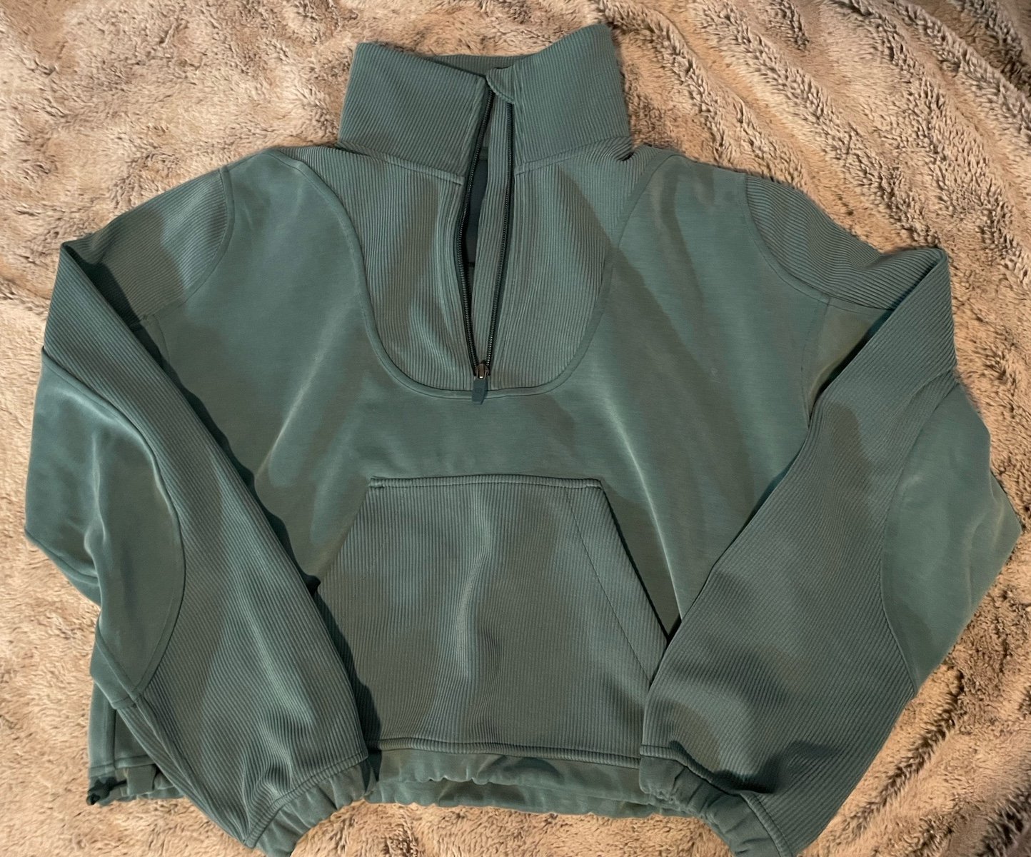 Lululemon Softstreme Ribbed Half Zip