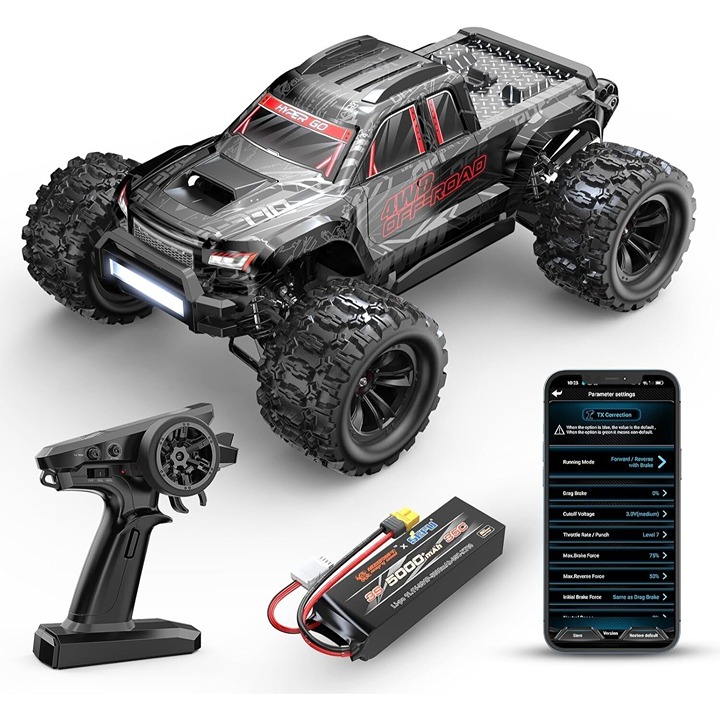 Hyper GO 10208 V2 1/10 RC Truck 4X4, Brushless 50mph RTR Hobby 3S Electric Power