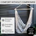 Hanging Hammock Chair Swing for Adults and Kids