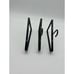 3 Pcs Triangle Shelf Brackets, Metal Shelf Brackets