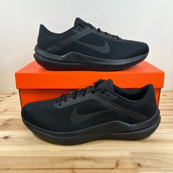 Nike Air WINFLO 10 road running shoes Mens 10.5 Triple Black DV4022-001