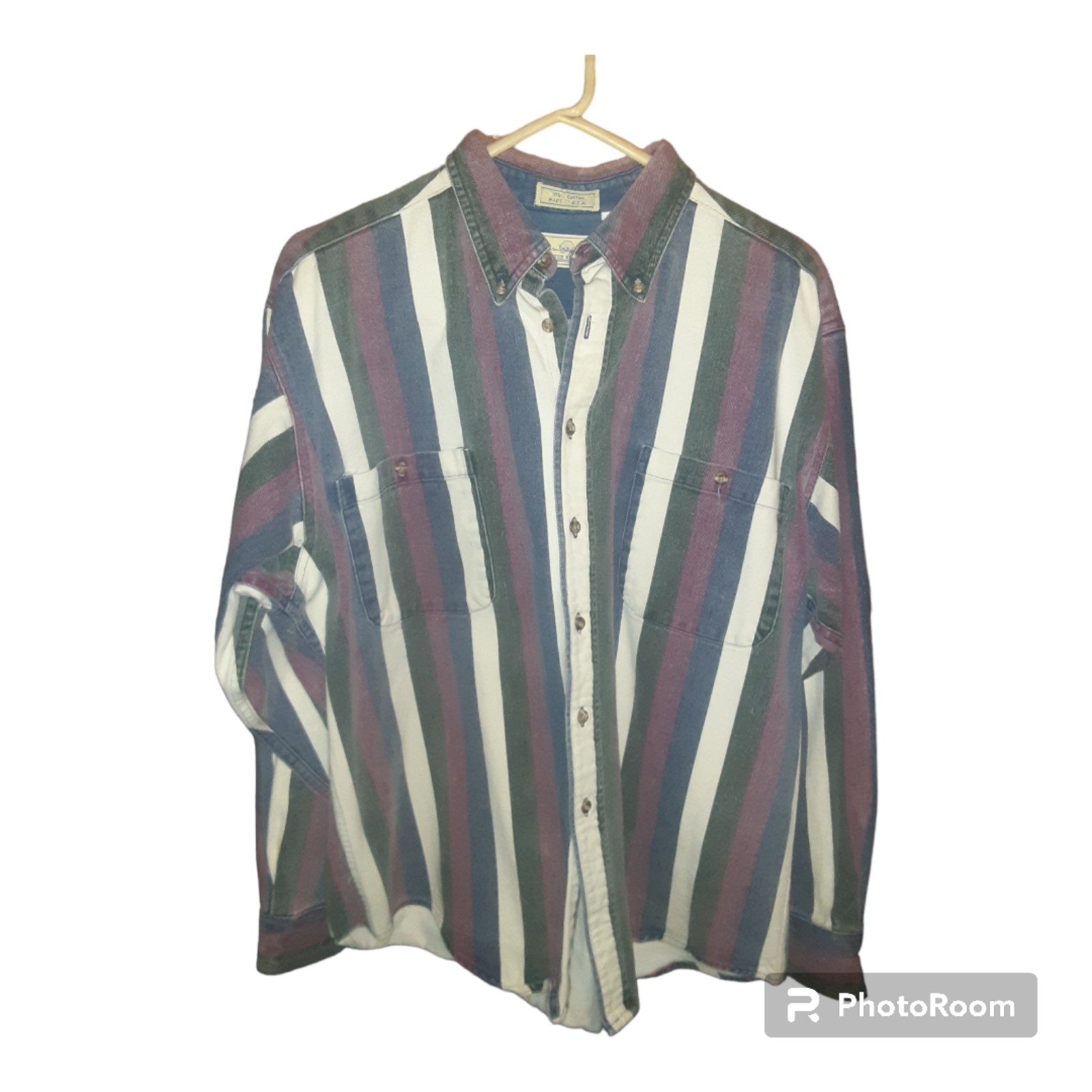 Vintage cotton Brothers denim button up