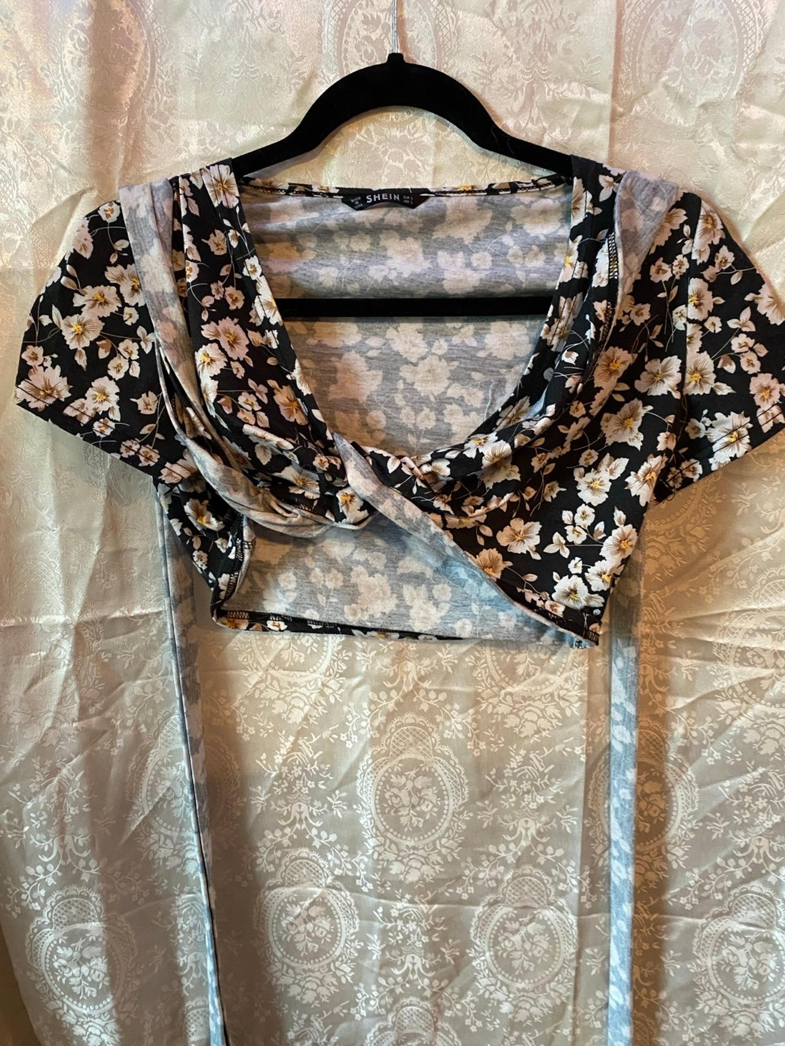 SHEIN floral shirt