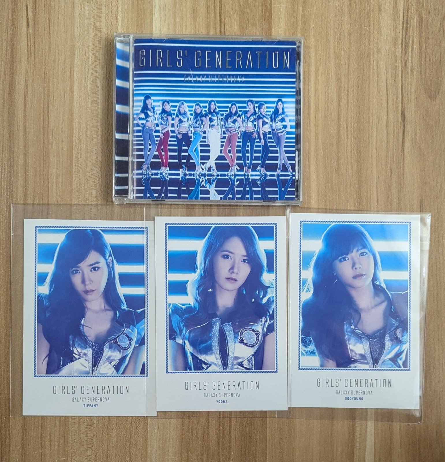 Girls Generation Galaxy Supernova Japanese CD + POB Tiffany Yoona Sooyoung