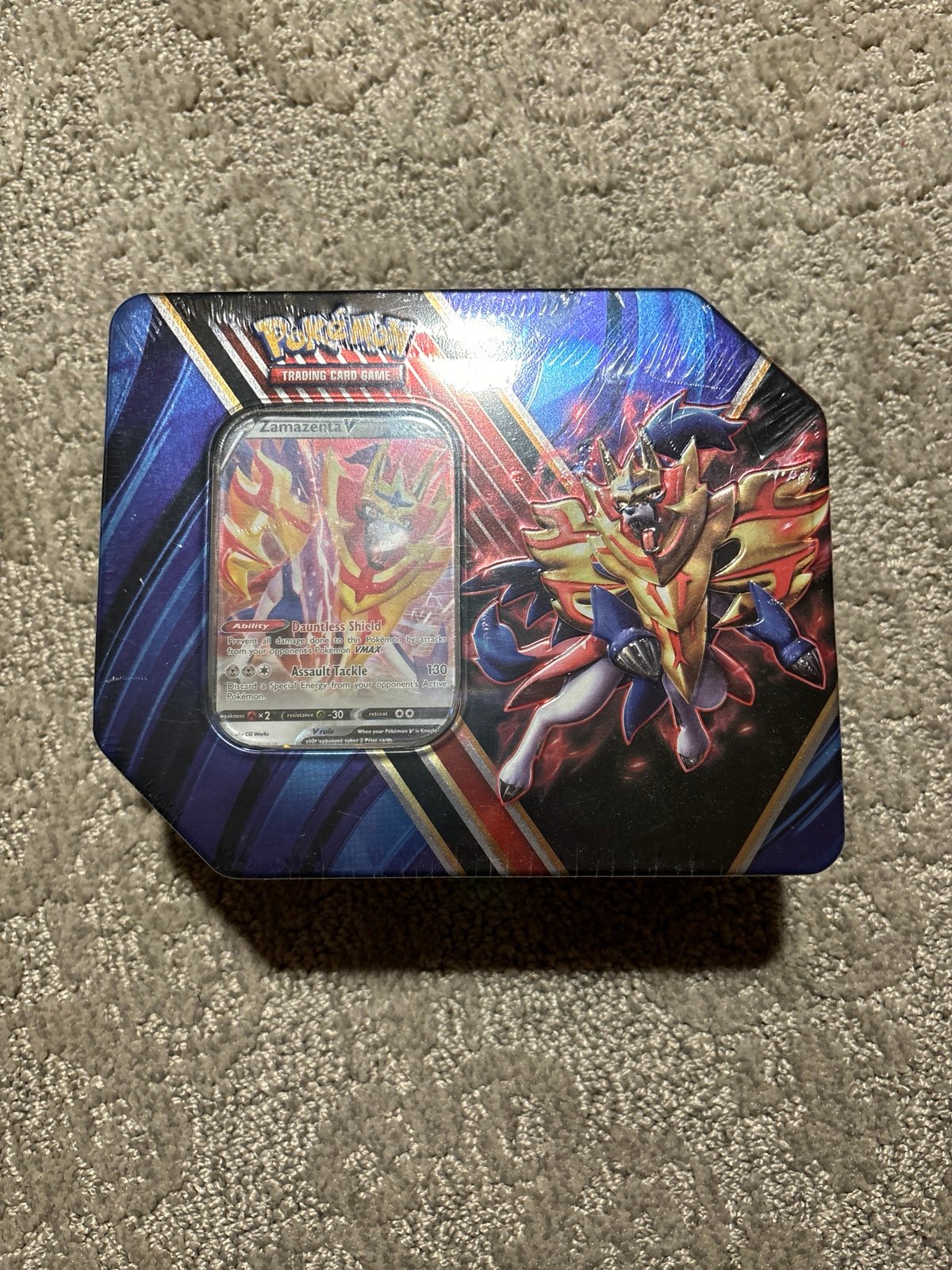 Legends of Galar Tin [Zamazenta V] - SWSH02: Rebel Clash (SWSH02)