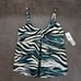 NWT Amoressa Women's Swimwear Swing Underwire Bra Mesh Inset Tankini Top Size 10