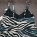 NWT Amoressa Women's Swimwear Swing Underwire Bra Mesh Inset Tankini Top Size 10