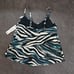 NWT Amoressa Women's Swimwear Swing Underwire Bra Mesh Inset Tankini Top Size 10