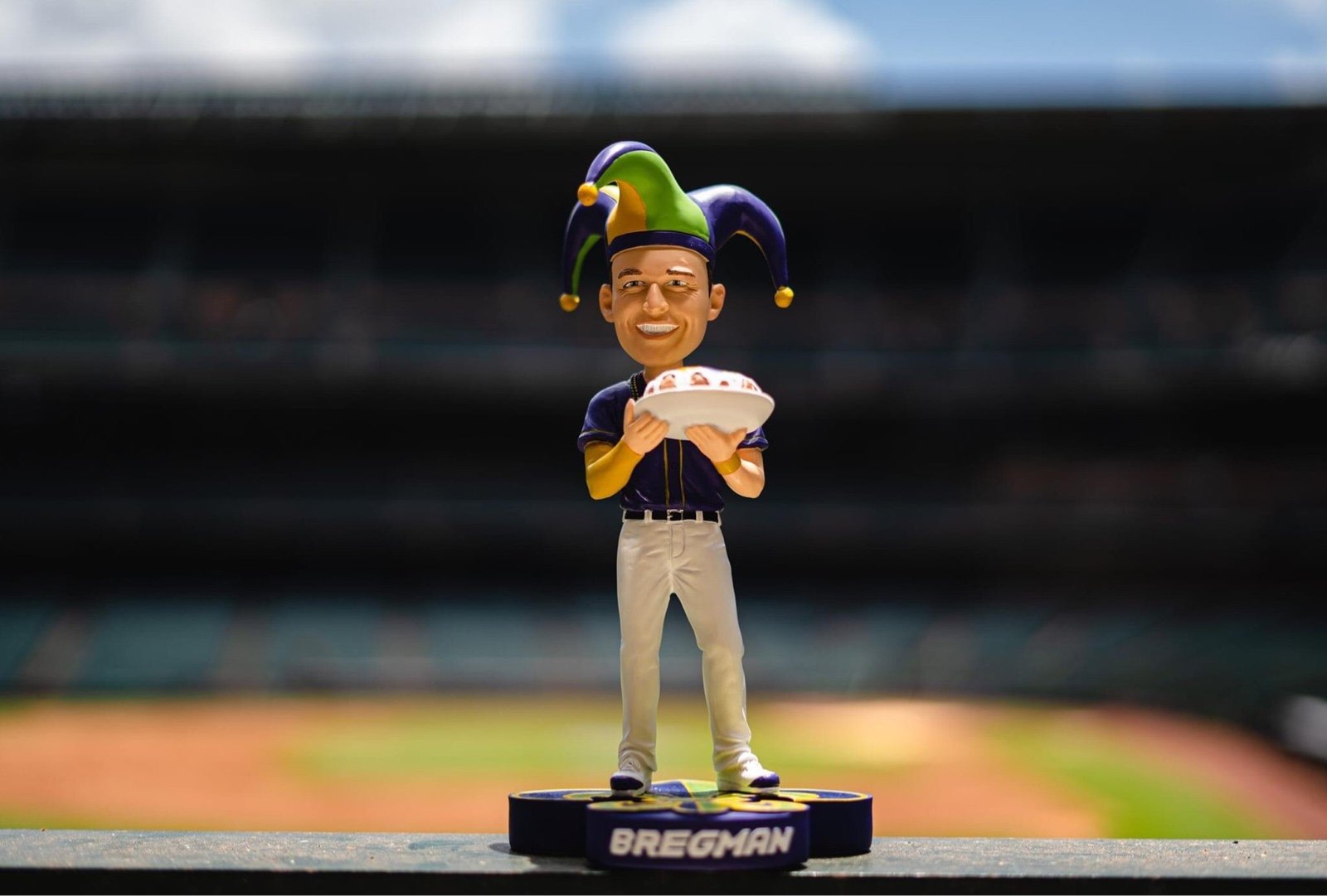 Astros August 2019 Bobblehead of the Month: Mardi Gras Alex Bregman! LIMITED!!!