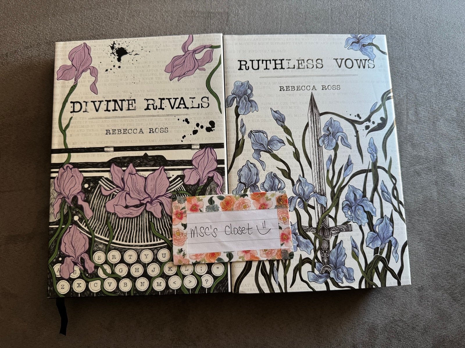 Owlcrate Divine Rivals/Ruthless Vows (Rebecca Ross)