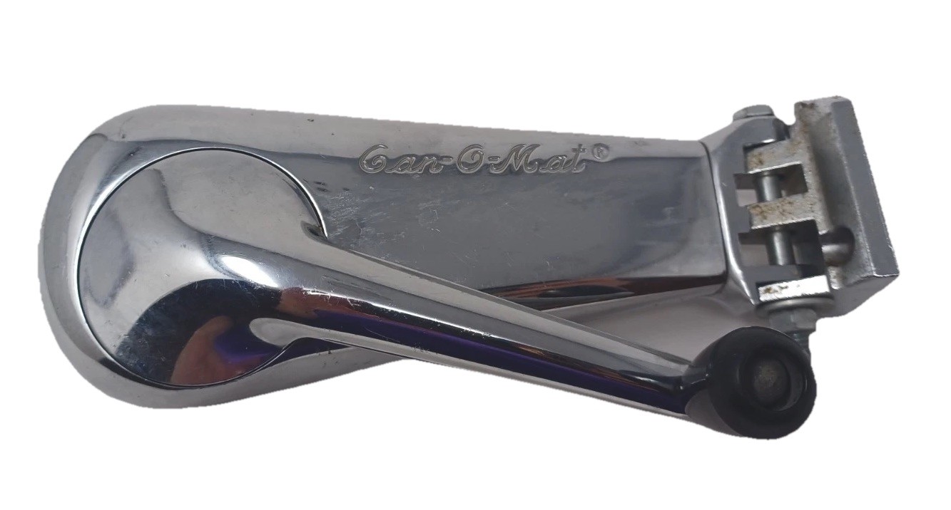 Vintage Rival Can-O-Mat Can Opener 45-S - Cabinet Counter Mount - SS Black