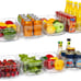 Refrigerator Organizer Bins - 8pcs Clear Plastic Bins For Fridge, Freezer,