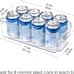 Refrigerator Organizer Bins - 8pcs Clear Plastic Bins For Fridge, Freezer,