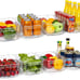 Refrigerator Organizer Bins - 8pcs Clear Plastic Bins For Fridge, Freezer,