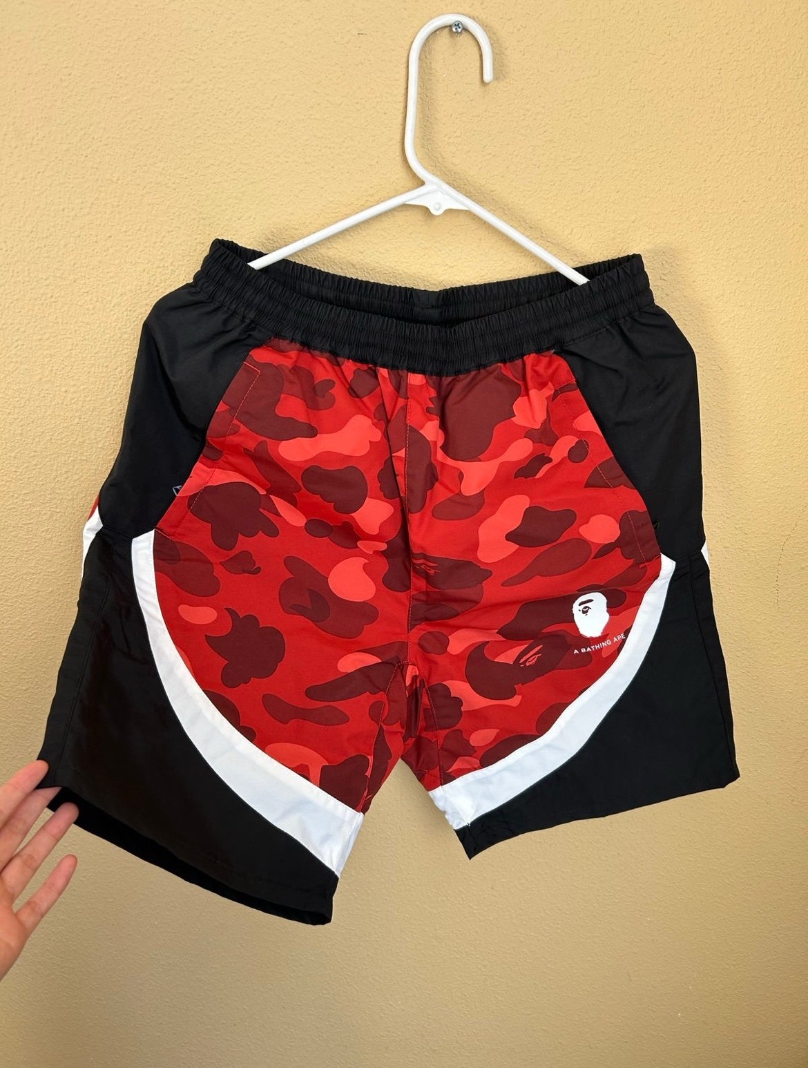 Bape camo block shots men's size S New MSRP 249