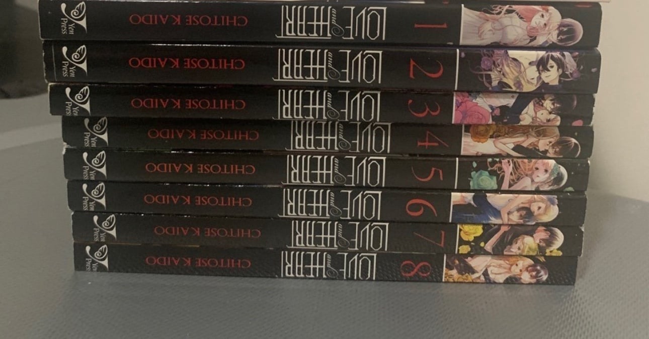 Manga—Love and Heart vol 1-8