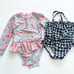 Girls summer bundle dresses bathing suit windbreaker size 5