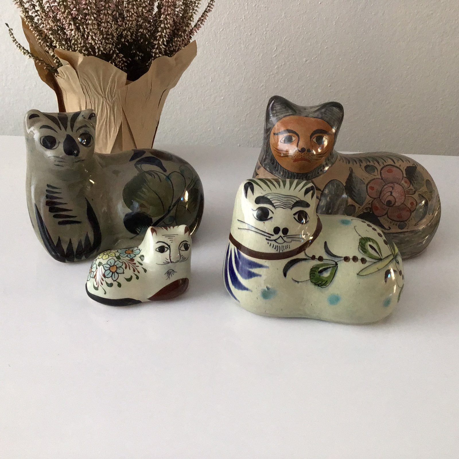 Vintage Mexican Cats