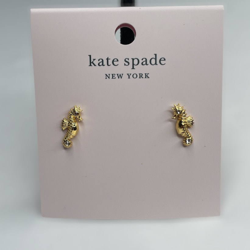Kate spade Mini seahorse Studs Earrings