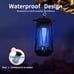Bug Zapper Outdoor Indoor, 4200V 18W Electric Mosquito Zapper