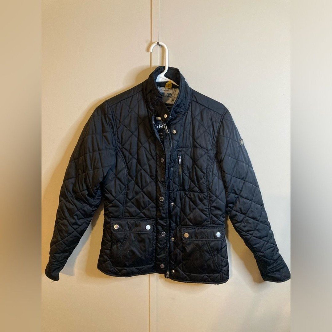 Ariat Cornet Black Quilted Puffer Jacket, Size Small