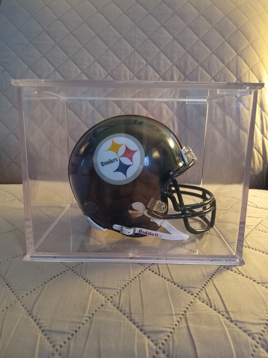 Steelers superbowl 40 mini helmet