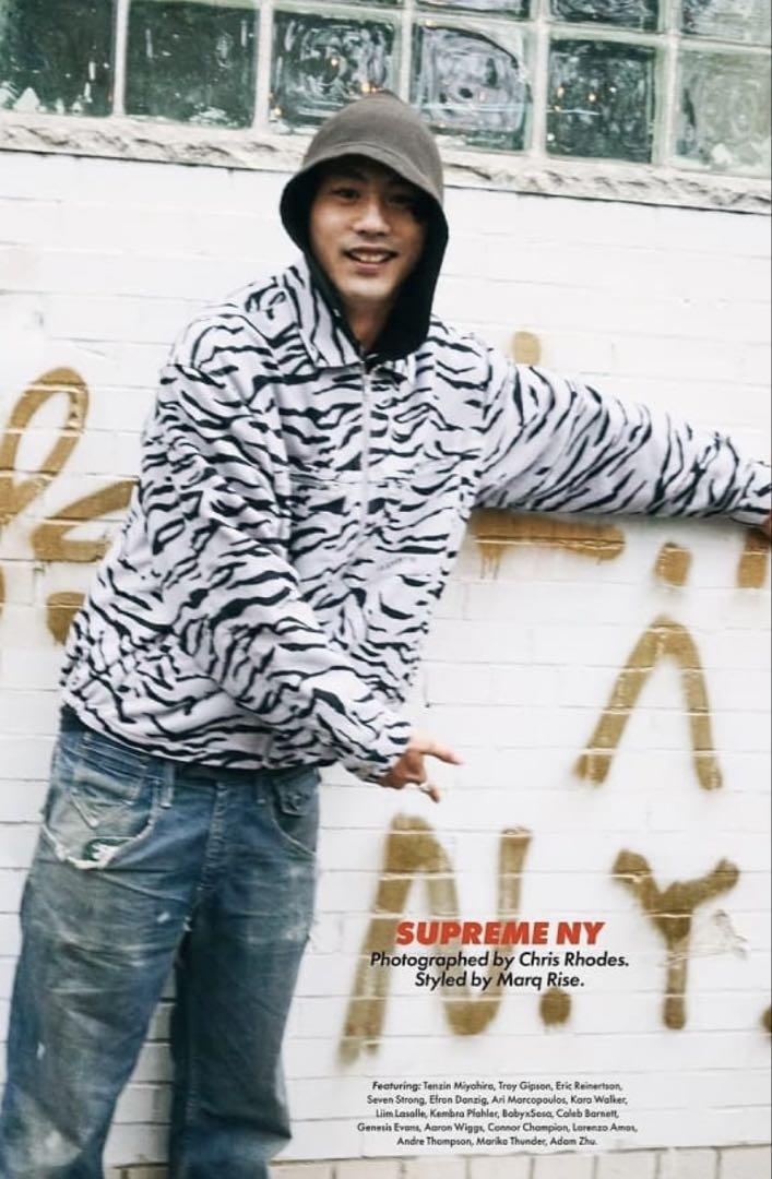 Supreme Moleskin Work Jacket Zebra XL