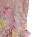 LoveShackFancy Fabienne Silk Blend Mini Dress Pink Yellow