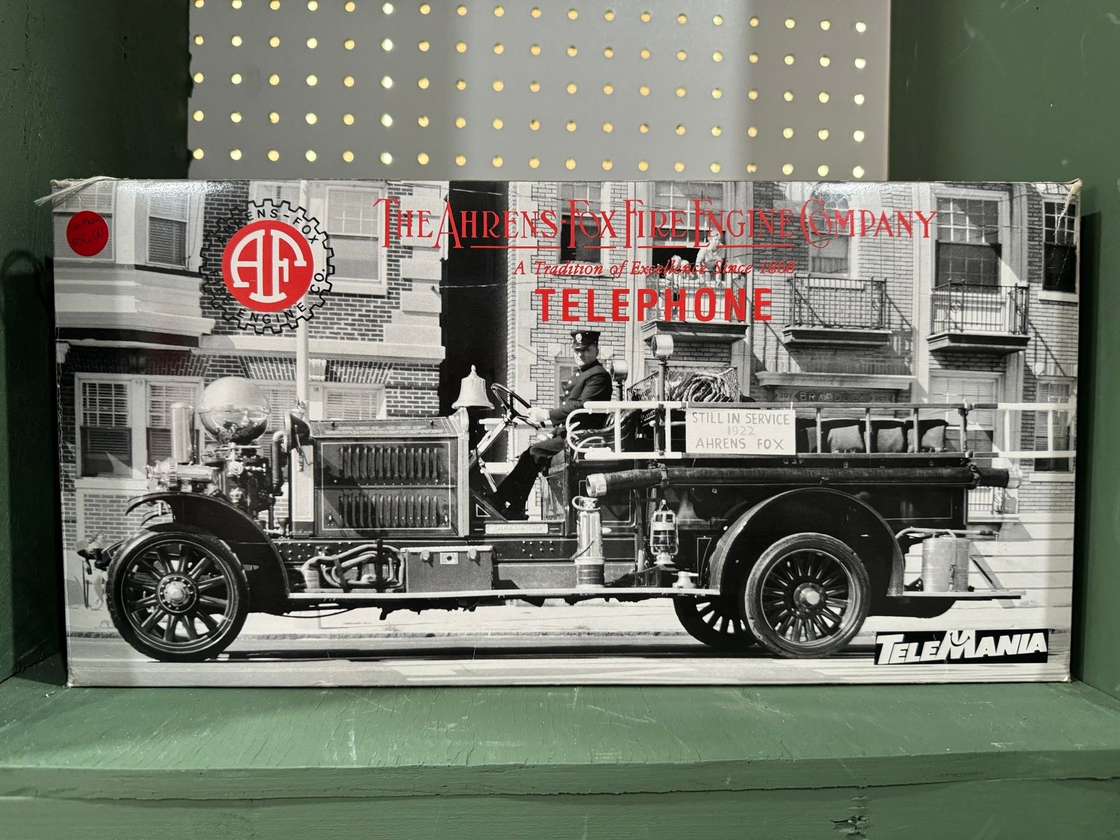 Vintage Ahren’s Fox Fire Engine Company Telephone