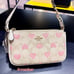 Coach Nolita 19 In Signature Canvas With Heart Print