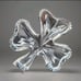 VTG Waterford Crystal Three Leaf Clover Shamrock Paperweight Made In Ireland