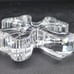 VTG Waterford Crystal Three Leaf Clover Shamrock Paperweight Made In Ireland