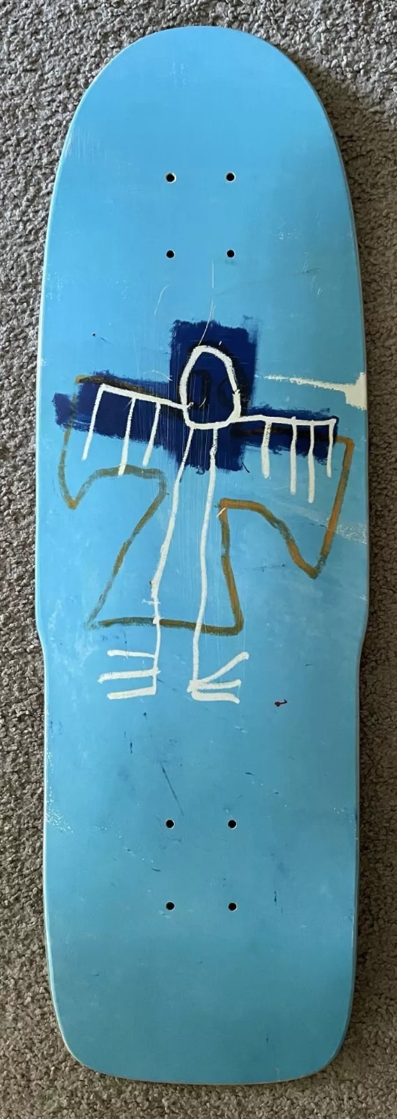 Diamond Supply Co x Jean-Michel Basquiat 9.0 Skateboard Cruiser Deck