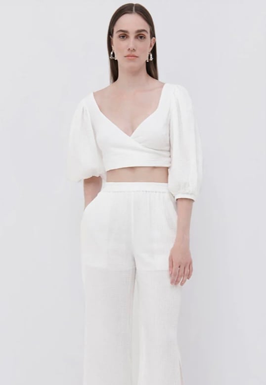 NWT MSRP245 Mila Gauze Coverup Top Size S