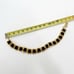 Anne Klein Gold Tone Black Enamel Byzantine Couture Statement Necklace