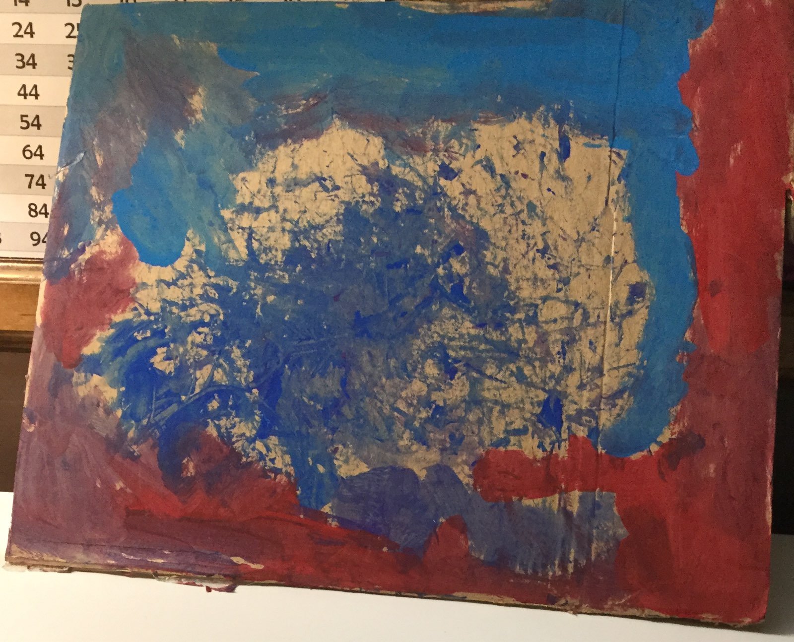 Blue explosion