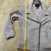 Tahari Jacket Womens Medium Gray Moto Biker Wool Blend Pockets Collared