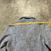 Tahari Jacket Womens Medium Gray Moto Biker Wool Blend Pockets Collared