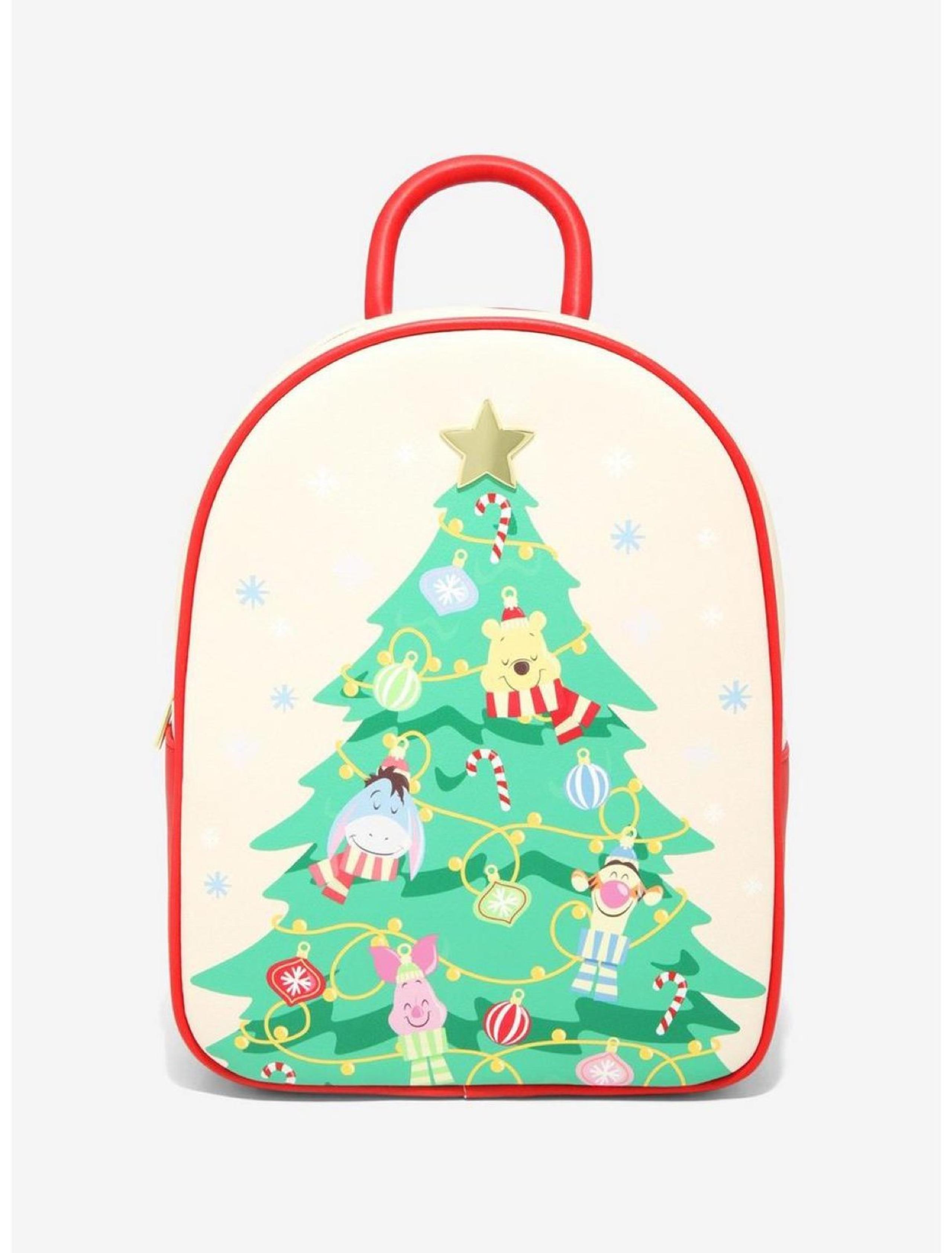 Her Universe Disney Winnie The Pooh Christmas Ornament Mini Backpack