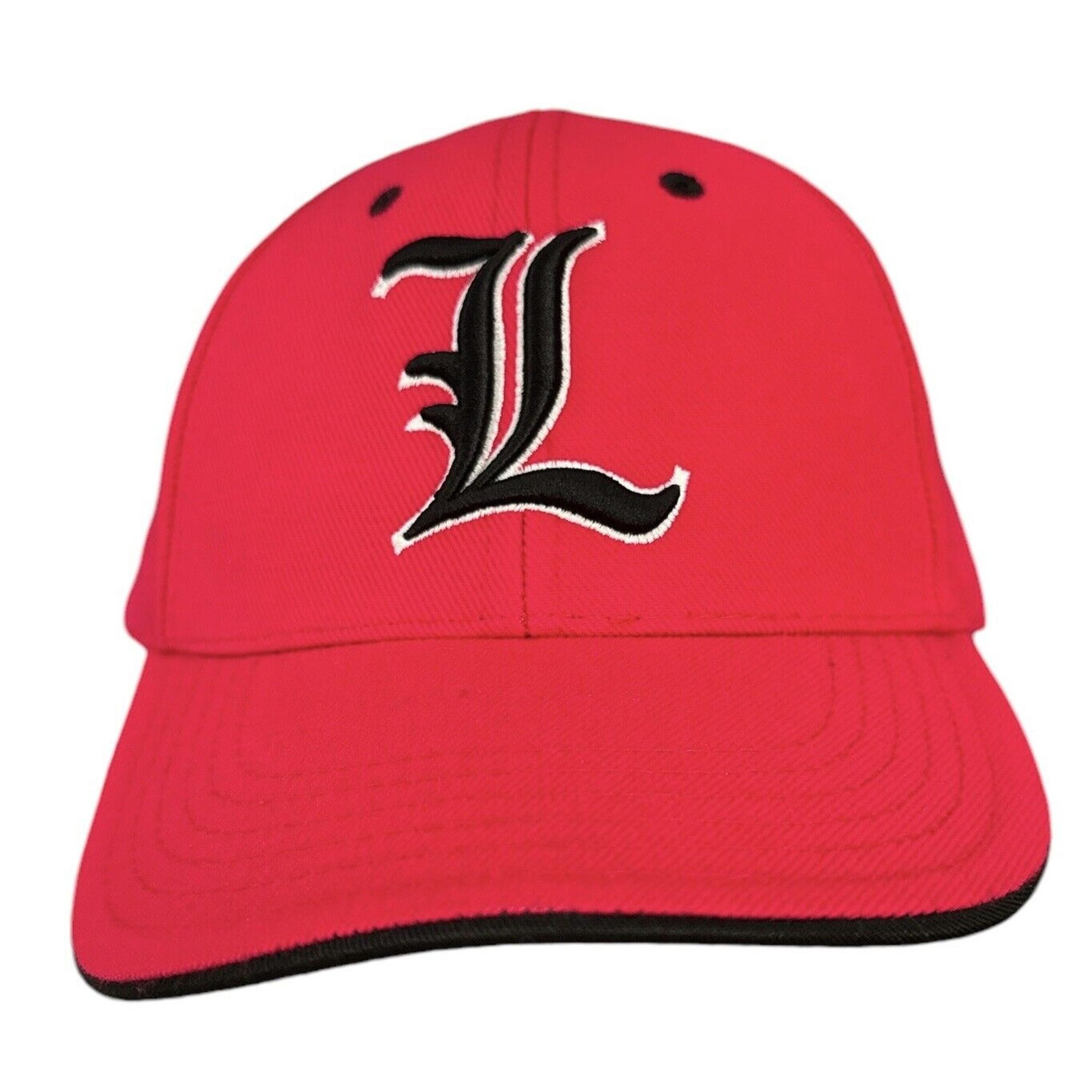 Colosseum Louisville Cardinals Hat Mens One Size Red Strapback baseball Cap NCAA