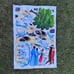 Vintage 1966 Betty Lukens Through The Bible in Felt Lot of 12 Uncut Sheets Large