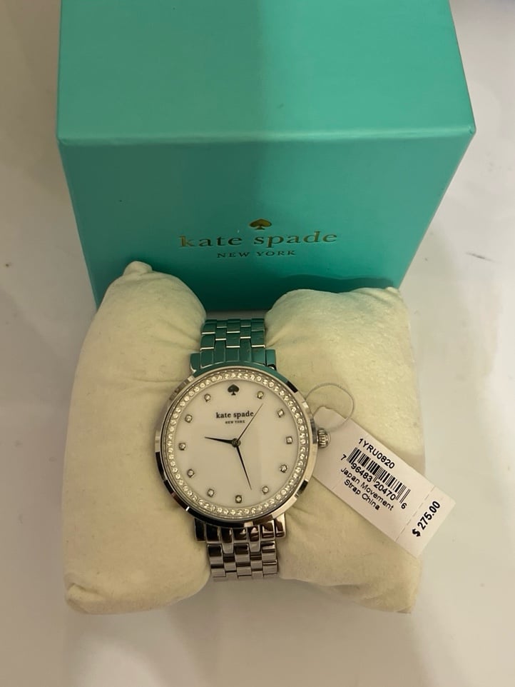 Kate Spade Women's Monterey MOP Dial Stainless Steel Watch