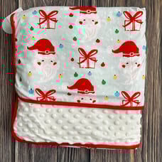 SweetHoney Santa Minky Blanket
