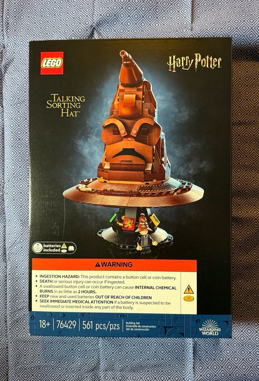 LEGO Harry Potter Sorting Hat #76429