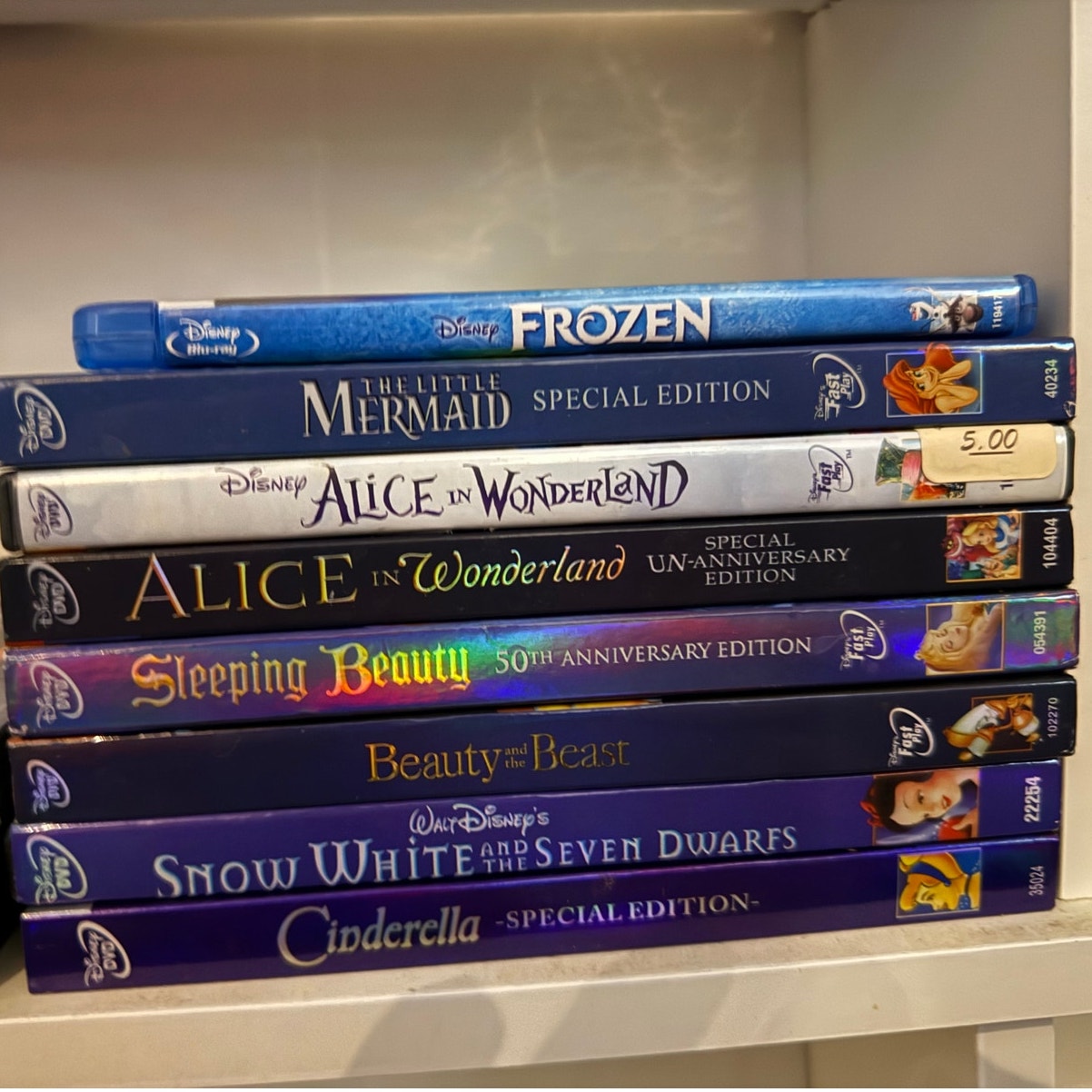 Disney DVD x Blu-Ray Movie Lot